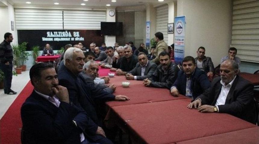 Es Ağrılılar, Başkan Ata&ccedil; Ve Eskişehir Milletvekili Adayı Metin Tomsuk&rsquo;u Ağırladı