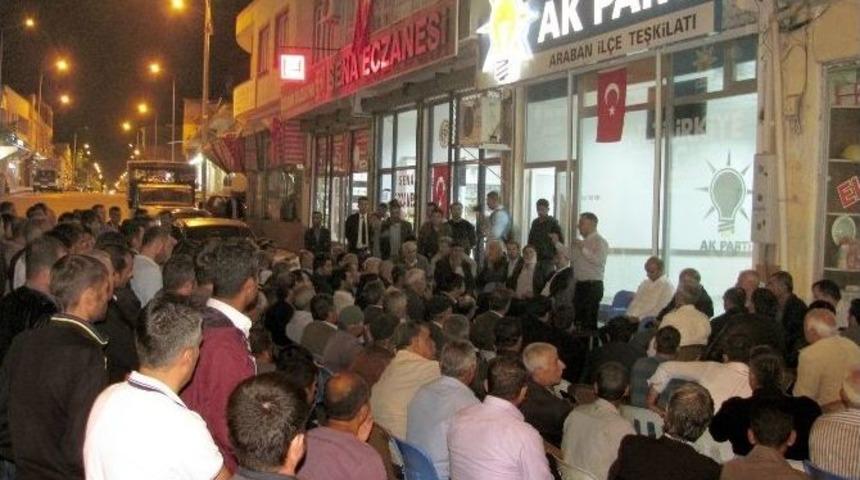 Ak Parti Araban İl&ccedil;e Teşkilatı 1 Kasım Se&ccedil;im &Ccedil;alışmalarını Hızlandırdı