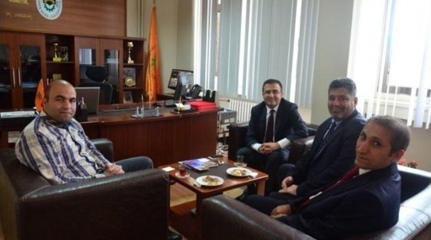 Kaymakam Arslan&rsquo;dan Saray Meslek Y&uuml;ksek Okulu&rsquo;na Ziyaret