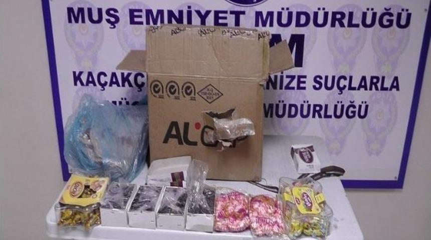 Muş&rsquo;ta 2 Kilo Eroin Ele Ge&ccedil;irildi