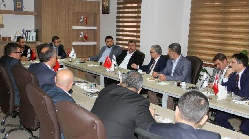 Ak Parti Genel Başkan Yardımcısı Ağbal&rsquo;dan M&uuml;siad&rsquo;a Ziyaret