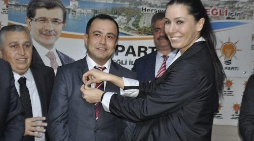 Chp&rsquo;den İstifa Eden İl Genel Meclisi &Uuml;yesi Ak Parti&rsquo;ye Ge&ccedil;ti