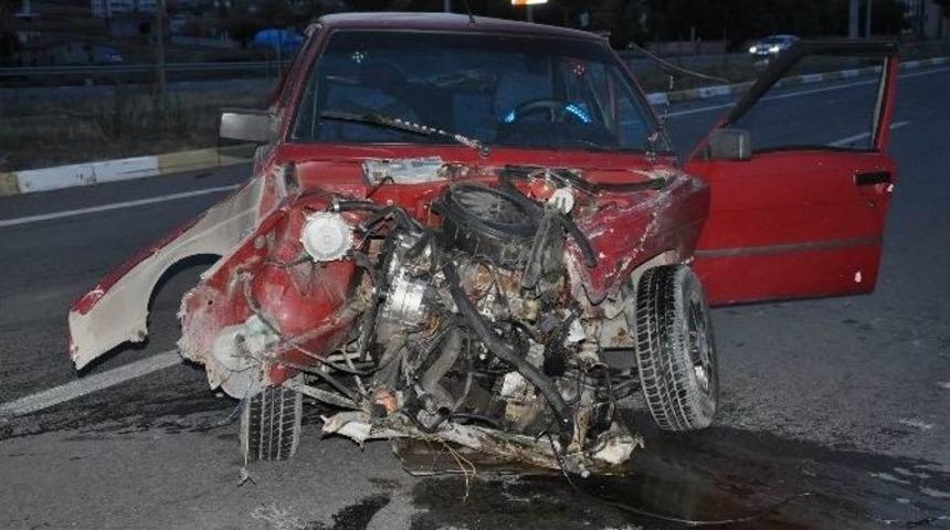 Gemerek&rsquo;te Trafik Kazası: 1 Yaralı