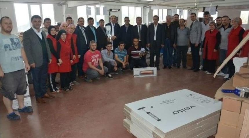 Milletvekili Balta Beşikdüzü Organize Sanayide İncelemelerde Bulundu