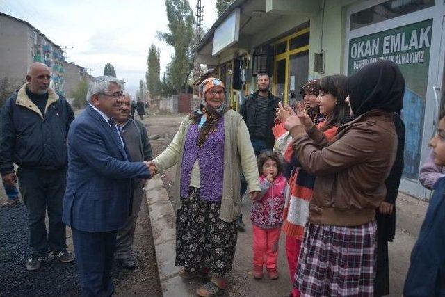 Başkan Karaçanta’ta Vatandaşlardan Sevgi Seli