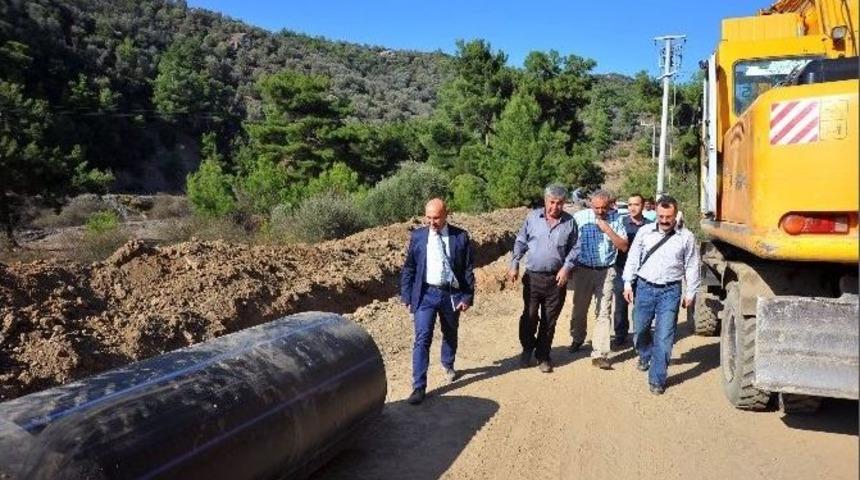 Sakin Şehirde Bereketli Sulama Projesi Başladı