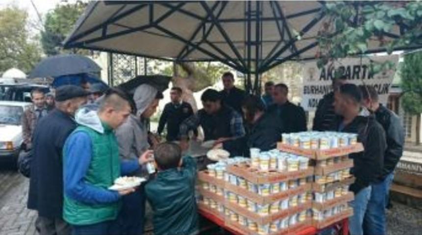 Burhaniye&rsquo;de Şehitler İ&ccedil;in Mevlit Okundu Hayır Yapıldı