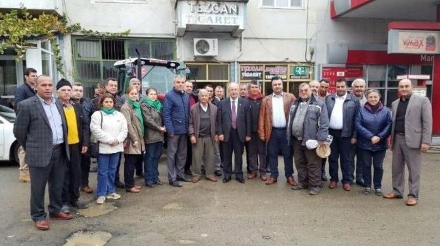 Başkan Albyarak&rsquo;tan İnecik Ve Sağlamtaş Mahallerine Ziyaret