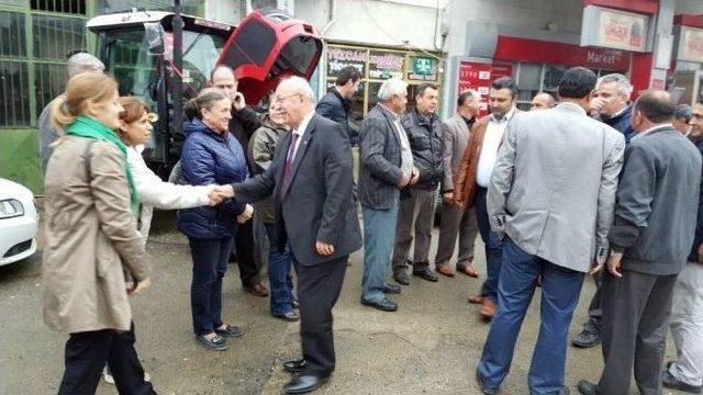 Başkan Albyarak’tan İnecik Ve Sağlamtaş Mahallerine Ziyaret