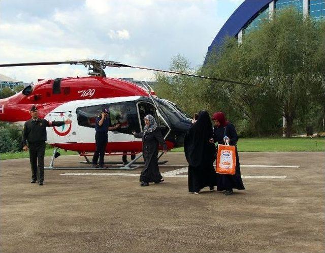 Karaciğer Nakli Bekleyen Hasta Hava Ambulansı İle İstanbul’a Sevk Edildi