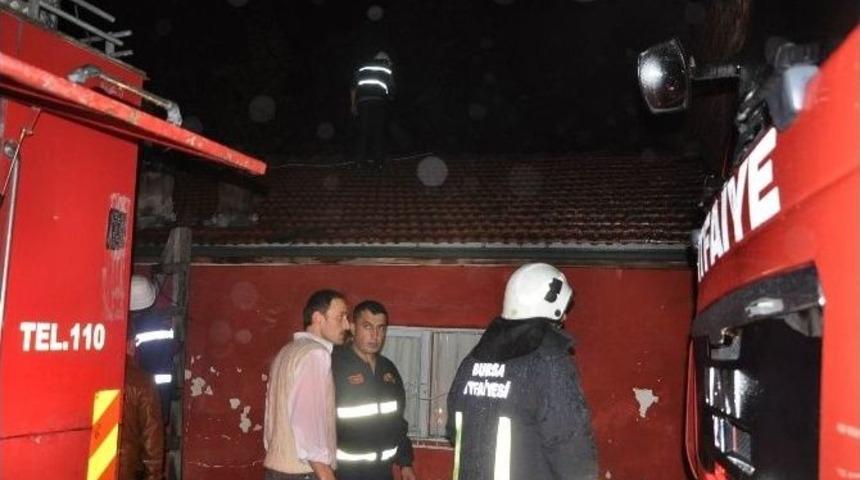 Suriyelilerin Yaşadığı Ahşap Evde Korkutan Yangın