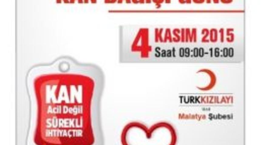 Kan Bağışı G&uuml;n&uuml; D&uuml;zenleniyor
