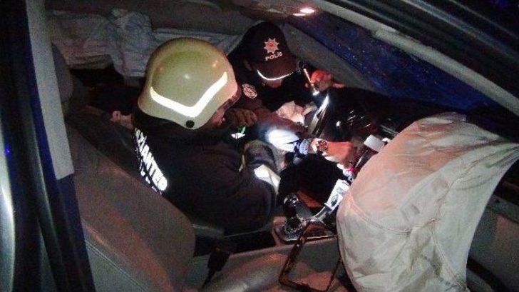 Bulvardaki Gece Yarışı Kazayla Bitti G4