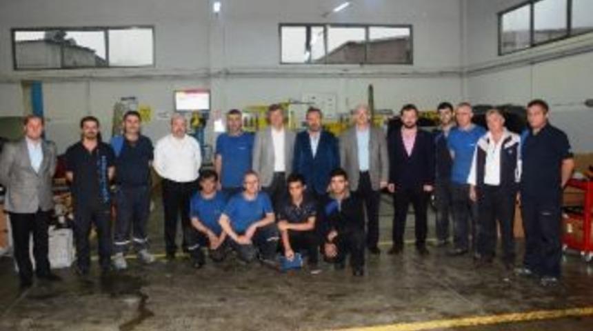 Başkan Doğan&rsquo;dan Sanayi Esnafına Ziyaret