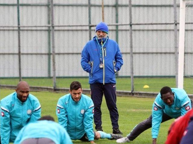 Çaykur Rizespor, Kayserispor Maçı Hazırlıklarını Sürdürdü