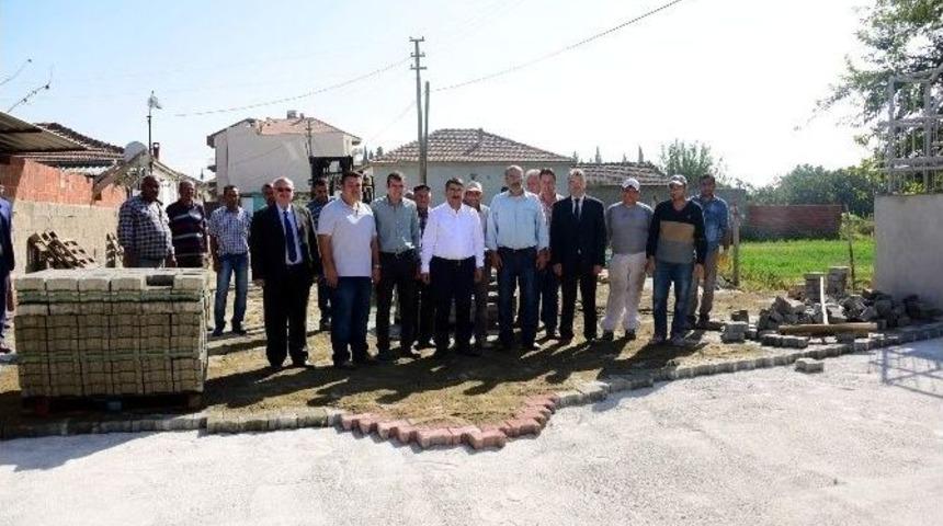 Yeşılk&ouml;y Sokakları Parkeyle Kaplanıyor