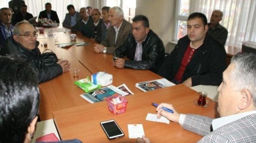Vacit Durdubaş Muhtarlarla Bir Araya Geldi