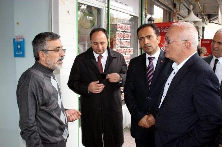 Ak Parti Vekil Adayları Fevzi Çakmak Mahallesi Esnafını Gezdi G5