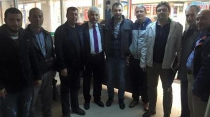 Burhaniye Basınını Ziyaret Etti