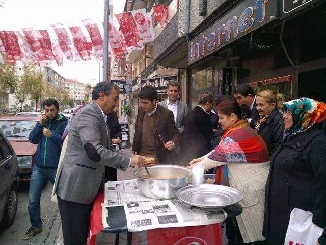 Mhp Kadın Kolları Aşure İkramında Bulundu 1