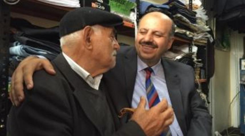 Ali Ercoşkun D&ouml;rtdivan İl&ccedil;esinde Destek İstedi