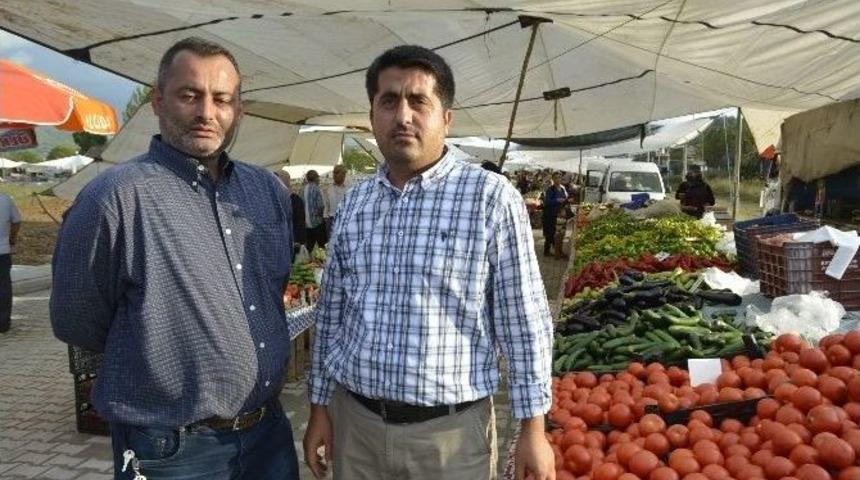 Seydikemer&rsquo;e K&ouml;yl&uuml; Pazarı Kurulmaya Başladı