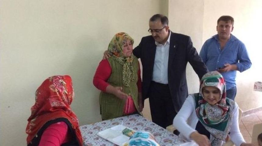 Ak Parti Adayı Ahmet Bensiz Seçim Çalışmalarını Sürdürdü