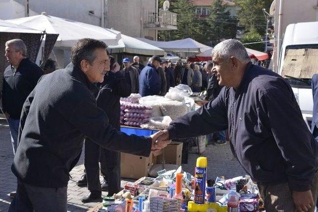 Başkan Ataç’tan Seyitgazi Ve Kırka Ziyaretleri