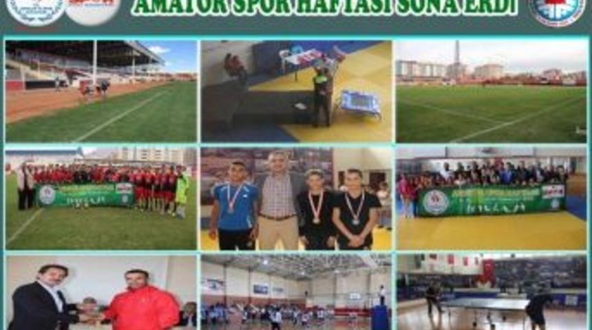 Van&rsquo;da Amat&ouml;r Spor Haftası Etkinlikleri