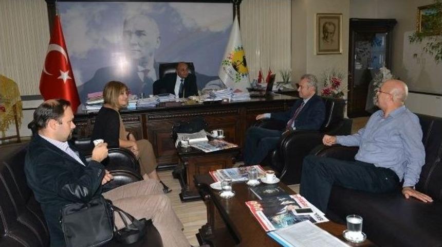 Mimarlardan Başkan Arslan&rsquo;a Ziyaret