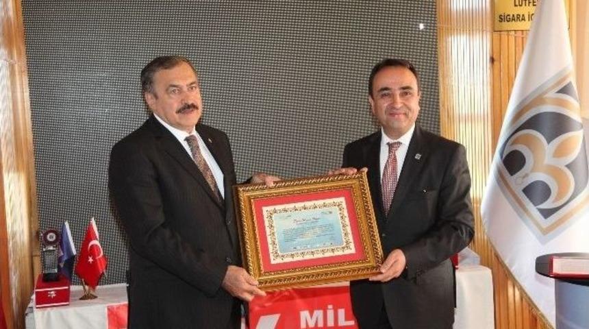 Bakan Eroğlu&rsquo;na &ldquo;suyun Sinan&rdquo;ı Unvanı