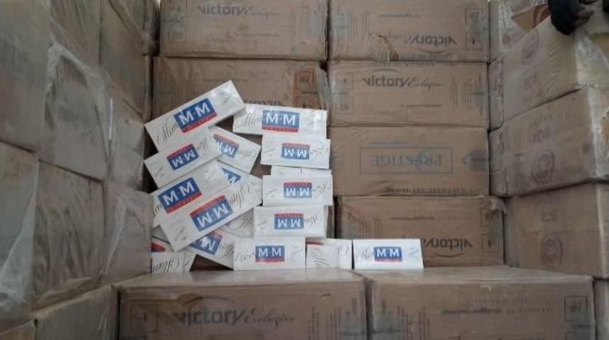 Bitlis&rsquo;te Ka&ccedil;ak Sigara Operasyonu