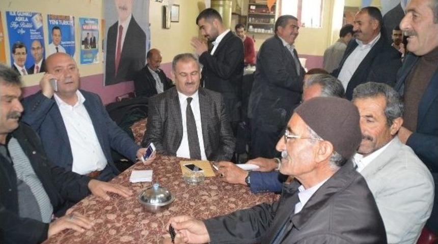 Ak Parti İl Başkanı Atmaca&rsquo;nın Eleşkirt Ziyareti
