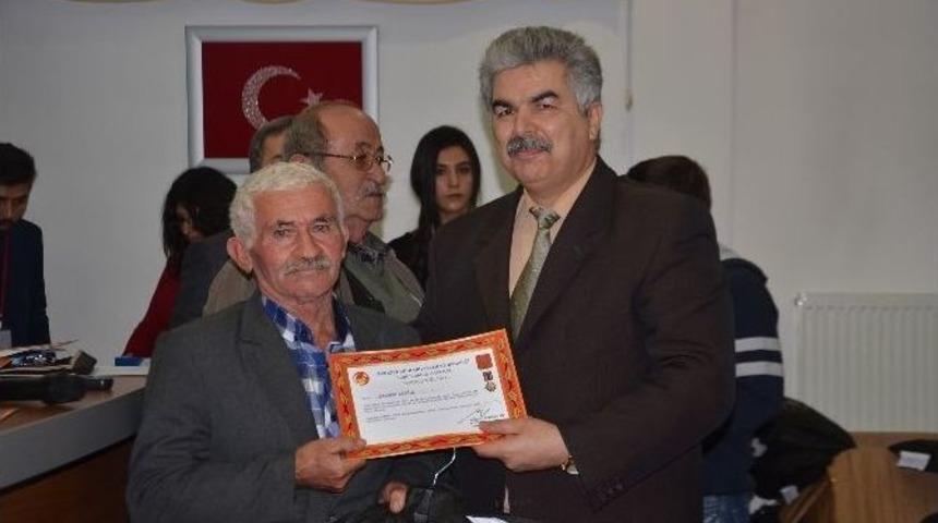 Sinop Gazilerine Gazi Kıyafeti Verildi