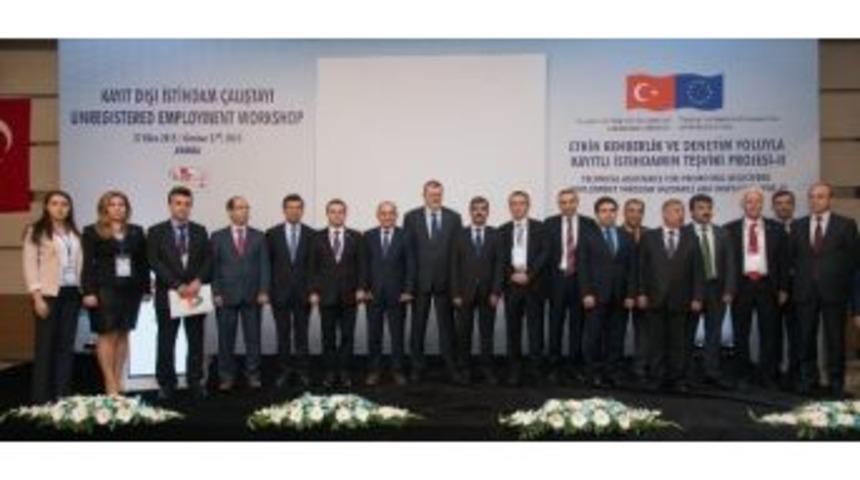 Sgk &ldquo;kayıtdışı İstihdam &Ccedil;alıştayı&rdquo; Ankara&rsquo;da Yapıldı