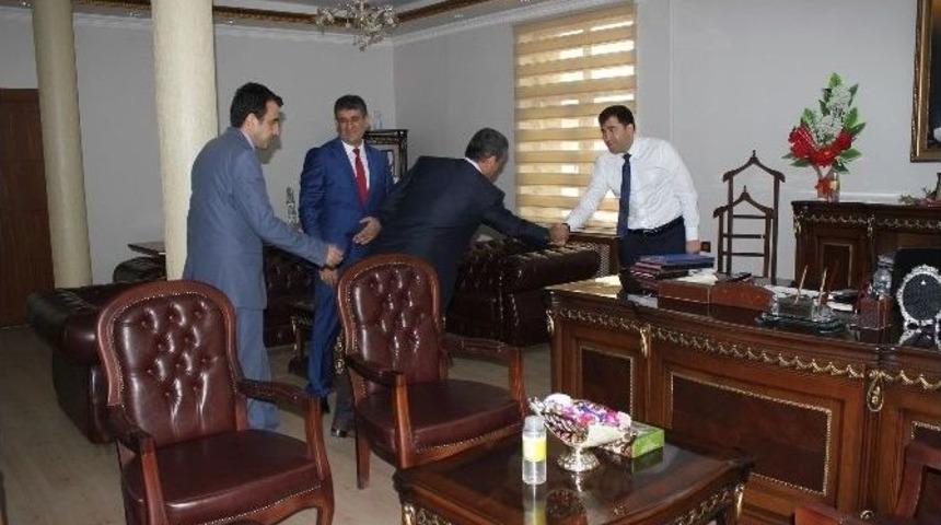 Ptt Personelinden Viranşehir Kaymakamı Citer&rsquo;i Ziyaret&rlm;