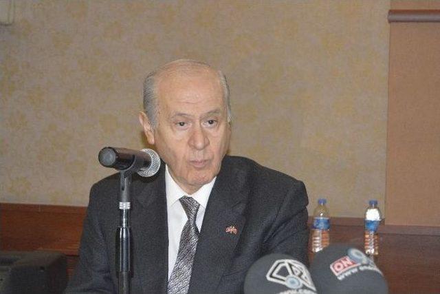 Mhp Lideri Devlet Bahçeli Çorum’da