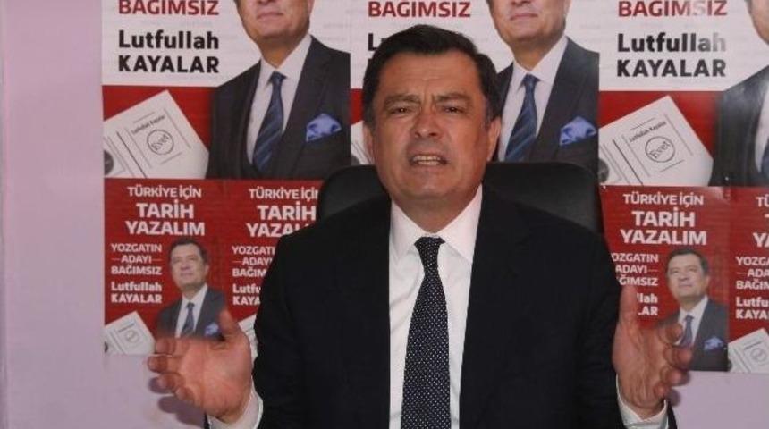 Yozgat Bağımsız Milletvekili Adayı Kayalar: &rdquo;5&rsquo;inci Parti Geliyor&rdquo;