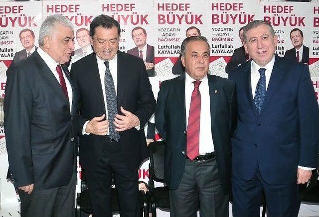 Yozgat Bağımsız Milletvekili Adayı Kayalar: ”5’inci Parti Geliyor”