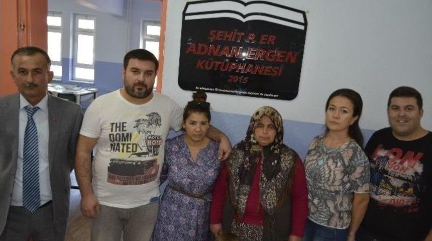 Seydikemer&rsquo;e Şehit Adnan Ergen K&uuml;t&uuml;phanesi A&ccedil;ıldı
