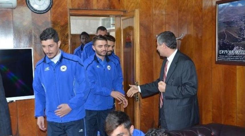 Tatvan Gb Spor&rsquo;dan Başkan Aksoy&rsquo;a Ziyaret