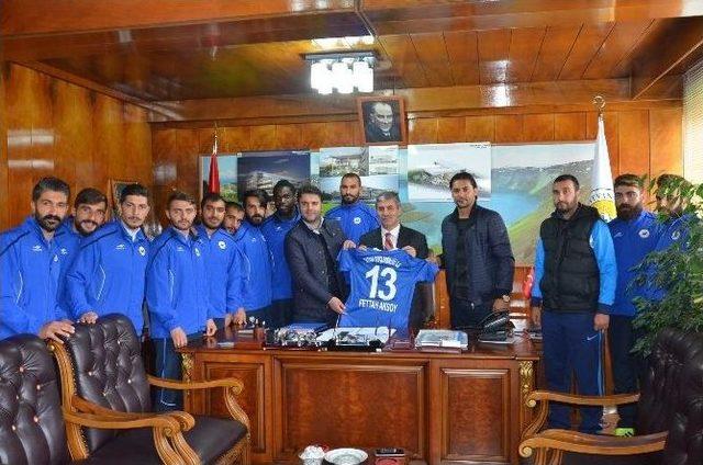 Tatvan Gb Spor’dan Başkan Aksoy’a Ziyaret