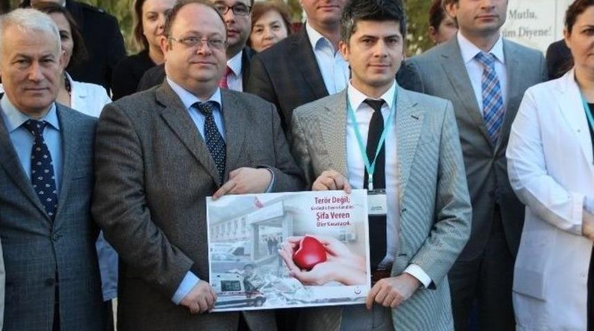 Sağlık &Ccedil;alışanları Meslektaşlarına Yapılan Saldırıları Kınadı