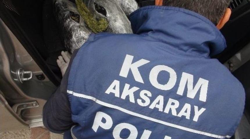 Aksaray&rsquo;da Uyuşturucu Ve Ka&ccedil;ak Sigara Ele Ge&ccedil;irildi