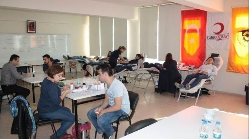 Malkara Myo&rsquo;dan Kan Bağışına B&uuml;y&uuml;k Destek