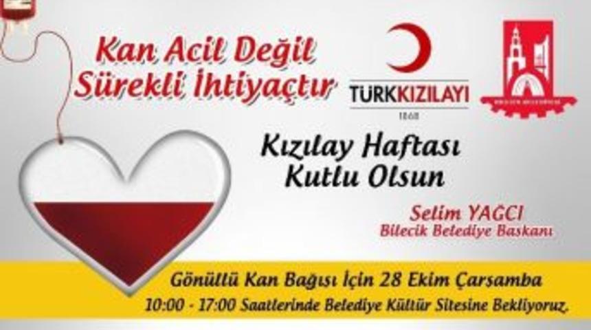 Bilecik Belediye Başkanı Selim Yağcı&rsquo;nın Kızılay Haftası Mesajı