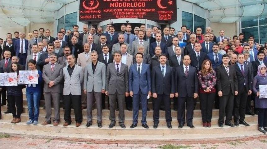 Sağlık &Ccedil;alışanları Ter&ouml;r Saldırılarını Kınadı