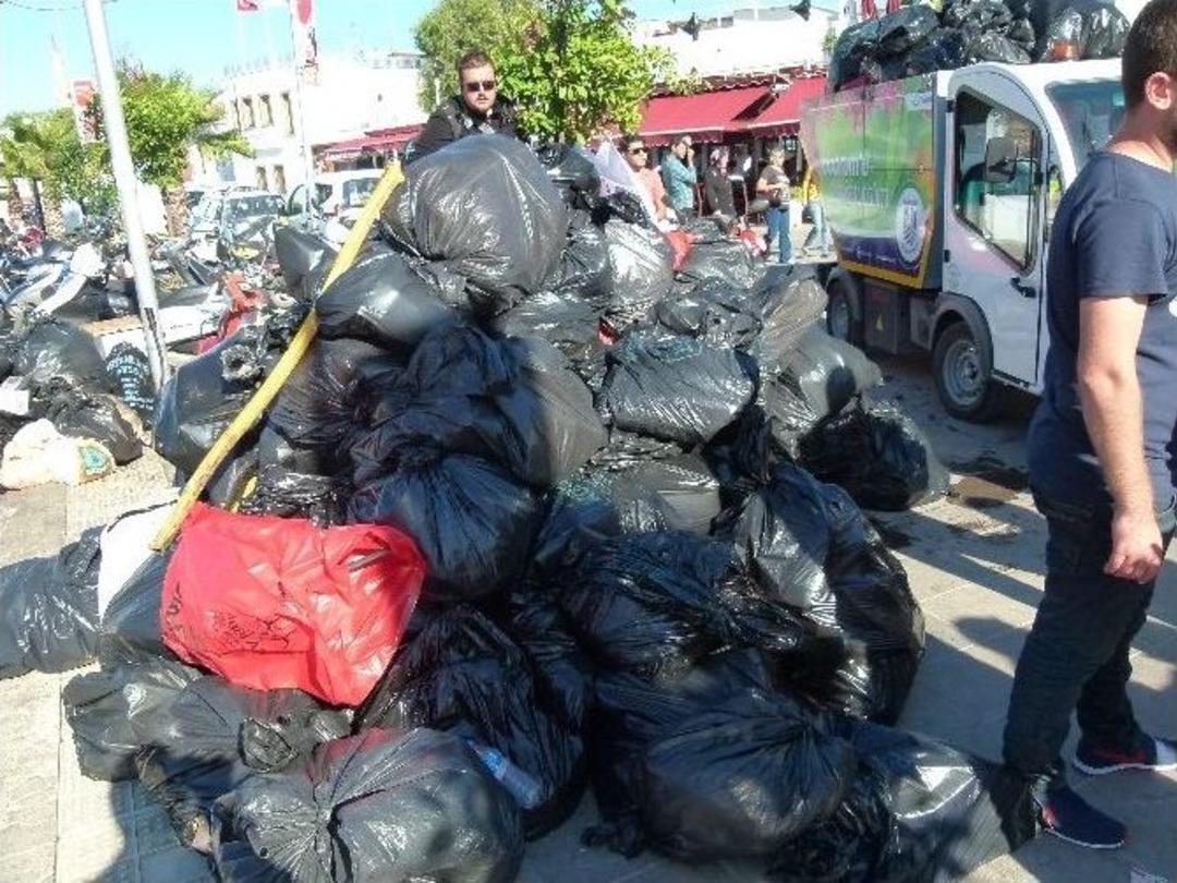&Ouml;ğrenciler G&ouml;kova Koylarını Temizledi