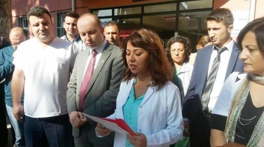 Kulalı Sağlık&ccedil;ılardan Ter&ouml;re Tepki