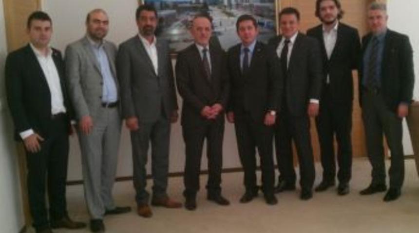 Erenler Belediye Başkanı Cavit &Ouml;zt&uuml;rk Giad&rsquo;ı Ağırladı